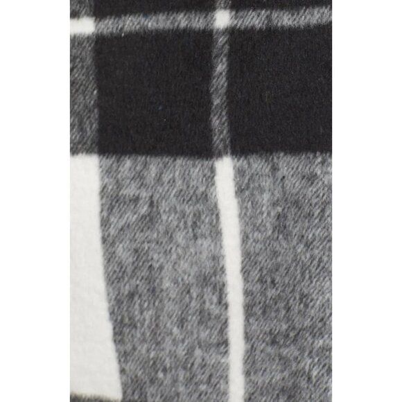 Thread & Supply Plaid Button Down Flannel Shacket Shirt Jacket - Picture 5 of 9